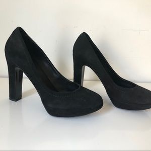 JCREW Suede Platform Pumps